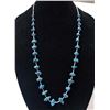 Beautiful Navajo Seafoam Turquoise Nugget Necklace