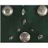 Image 3 : Navajo Sterling Silver Tie Tacs and Button Covers