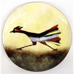Bovano Enamelware Roadrunner Plate