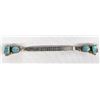 Vintage Navajo Sterling Turquoise Watch Band