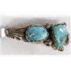 Image 2 : Vintage Navajo Sterling Turquoise Watch Band