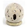Carved Stone Incense or Votive Candleholder