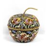 Beautiful Oriental Lidded Apple Dish