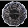 Vintage Fenton Moonstone Hobnail Divided Dish