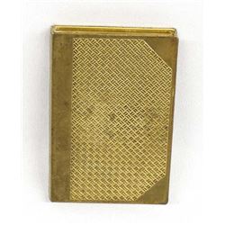 Vintage Coty Goldtone Powder Compact