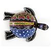 Image 2 : Indonesian Carved, Hand Painted Bobblehead Turtle