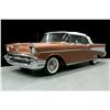 Image 4 : 1957 CHEVROLET BEL AIR CONVERTIBLE - STUNNING SIERRA GOLD ONLY 49 MILES SINCE RESTO