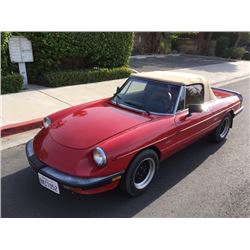 1987 ALFA ROMEO SPIDER