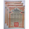 Image 1 : Chinese Government 5% Reorganisation Gold Loan Bonds of 1913 Bond Trio
