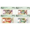 Image 1 : Seychelles Monetary Authority, ND 1989 Specimen set of 4 notes.