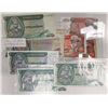 Image 1 : Banque du Zaire, 1977-1993, Assortment of 10 Issued Notes.