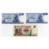 Image 1 : Reserve Bank of Zimbabwe, 1980-1997, Trio of Issued Notes.