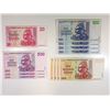 Image 1 : Reserve Bank of Zimbabwe, An Assortment of 12 Mostly Uncirculated  2007 Reserve Bank of Zimbabwe Rep