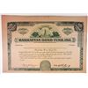 Image 1 : Manhattan Bond Fund, Inc 1939 Proof Stock Certificate.