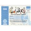 Image 1 : Walt Disney Company, 1999 Specimen Stock Certificate.