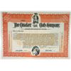 Image 1 : NJ. Quaker Oats Co. 1920-30s Specimen Stock Certificate