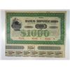 Image 1 : Banco Hipotecario, 1940s 1,000 Pesos Specimen