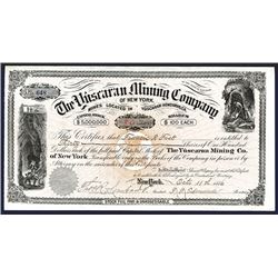 Yuscaran Mining Co. 1886. I/U Stock.