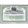 Image 1 : Georgia Southern and Florida Railway Co. 1900-1910 Specimen Stock Certificate.