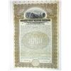 Image 1 : Chicago Great Western Railroad Co. 1909 $1000 Specimen 4% Gold Coupon Bond Reinforced Folds