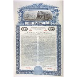 Baltimore & Ohio Railroad Co., 1946 Specimen Bond