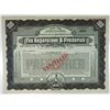 Image 1 : Hagerstown & Frederick Railway Co., 1930s Specimen Stock Certificate