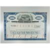 Image 1 : U.S. Tobacco Co., 1971 Specimen Stock Certificate
