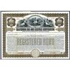 Image 1 : California, 1907, $1000, Unifying and Refunding Mortgage 5% 30 year Gold Specimen Bond, Coupons atta