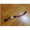Image 1 : DOG COLLAR - RED WITH BONES