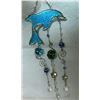 Image 4 : DOLPHIN STAINED GLASS WIND CHIME