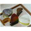 Image 2 : GEMSTONES & OTHER - ABALONE & MORE - 5.7gm - 5PC TTL