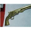 Image 3 : GUN - BRASS WALL HANGING - 13" LONG