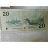 Image 2 : PAPER NOTE - CANADA - $20 - 1991