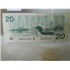 Image 2 : PAPER NOTE - CANADA - $20 - 1991