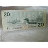 Image 2 : PAPER NOTE - CANADA - $20 - 1991