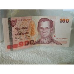 PAPER NOTE - THAILAND - 100 BAHT