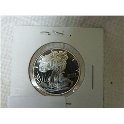 SILVER ROUND - 1/4 TROY OUNCE .999 FINE SILVER - WALKING LIBERT - GOLDEN STATE MINT