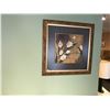 Image 2 : 2 FLOWER FRAMED ARTWORK