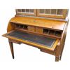 Image 3 : Adams Style Paint Decorated Bookcase Cylinder Desk