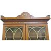 Image 5 : Adams Style Paint Decorated Bookcase Cylinder Desk