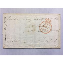 May 27, 1830 Handwritten Letter to Mrs. Parker from Mr. Macaulay - Liverpool