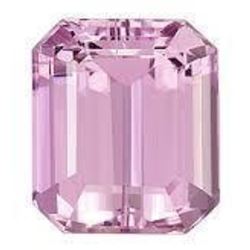 9 Ct. Pink Emerald Cut Bianco Diamond