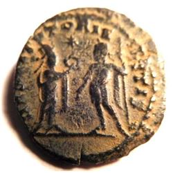 Bronze coin of Valerian I (253-260 A.D.)