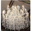 Image 3 : Maria Theresa Style Chandelier With Trailing Crystal