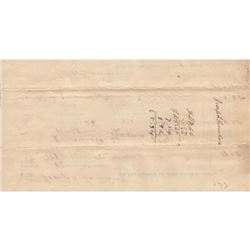 1853 Virginia Antebellum Slavery Tax Document