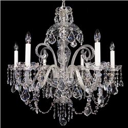Anadel - 6 Light Crystal Chandelier with Swarovski - 26" x 28"