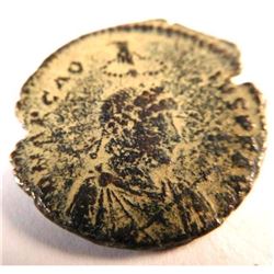 Bronze Coin of Arcadius (383-408 A.D.)