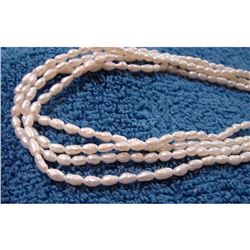 Vintage Estate Find, Multi Strand 24" Baroque Pearls