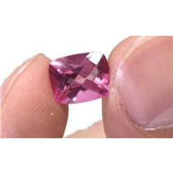 3.79ct Natural Pink Topaz Aaa Elongated Cushion 10x8mm Loose Gemstones