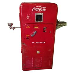 Civil Rights Museum Piece, Vendo Model 72 Coke Machine With Black/WhiteFountain